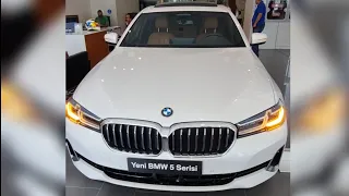 Yeni BMW 520i 2021 makyajlı kasa fiyatı [4K]