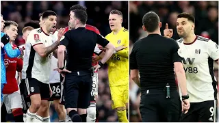 Chaos Erupted at Old Trafford as Fulham have 3 Men sent off in 60 seconds | Man United vs Fulham