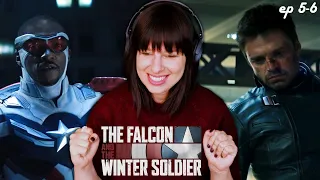 SAM is CAPTAIN AMERICA! - *The Falcon and the Winter Soldier* FINALE Reaction - 1x5 - 1x6