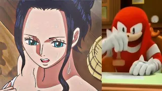 Knuckles rates the one piece girls #onepiece #anime