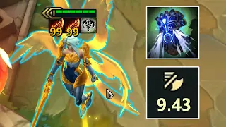 ”World Record” 9.43 Attack Speed! Robotic Arm Kayle