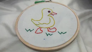 Step-by-Step Back Stitch Embroidery: From Start to Finish #embroidery