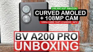 Blackview A200 Pro Unboxing: Curved AMOLED Schnäppchen?