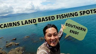 Cairns fishing LAND BASED LOCATIONS in detail (Southern END!)ep50