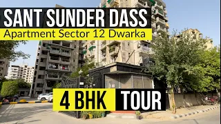 4 BHK Flats in Dwarka [ Newly Furnished ] Ultra Luxury Sant Sunder Dass Apartment in Dwarka Delhi