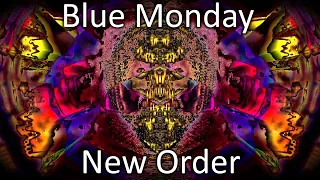 Blue Monday - New Order - VF ART - Psychedelic Animation - Music Video