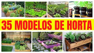 35 Hortas Maravilhosas para Você se Inspirar e Fazer a Sua! Garden models