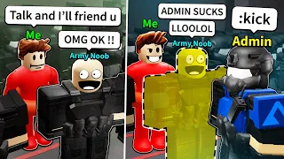 Roblox border test but I get noobs banned