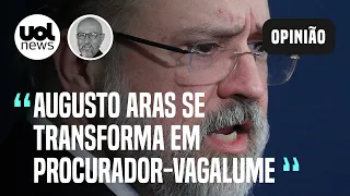 Aras vira procurador-vagalume; é preciso jogar luz à sujeira que ele esconde, diz Josias de Souza