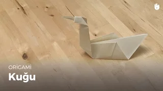 Kolayca origami yapmayı öğrenin: Kuğu