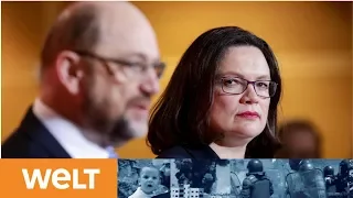 Verzicht auf Außenministerium: Das sagt Andrea Nahles zum Rückzug von Martin Schulz