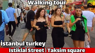City Center Istiklal street istanbul walking tour 2023