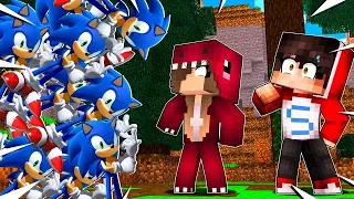 RETO DE LA BASE VS 10000 SONIC😱 BASE MORA Y SPARTOR VS SONIC!!🔥- MINECRAFT ROLEPLAY #compas #spartor