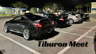 Hyundai Tiburon Turbo Vlog 1 (First Tiburon Meet)