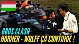 LE CLASH TOTO WOLFF - CHRISTIAN HORNER CONTINUE !