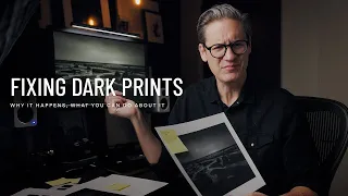 How to fix dark, muddy photography prints