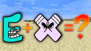 COMBINED E + X, I WONDER WHAT HAPPENED AT THE END? 🧐 Alphabet Lore Animation