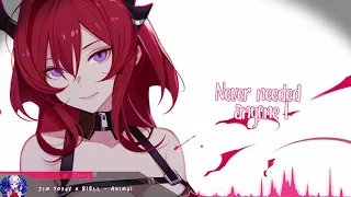 Nightcore - Animal (Jim Yosef & RIELL) - (Lyrics)