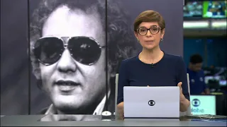 Jornal da Globo anuncia a morte de Erasmo Carlos