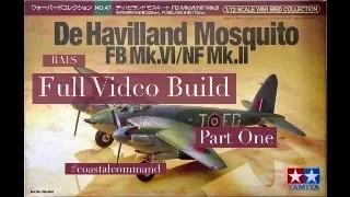 Tamiya 1/72 dH.98 Mosquito MkVI I Full Video Build I Part One I