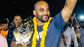 India's FIRST-EVER MMA World Champion Returns Home 🇮🇳👑