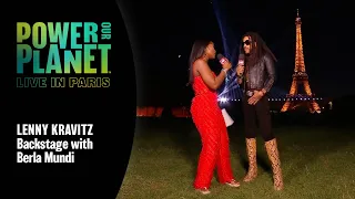 Berla Mundi Goes Backstage With Lenny Kravitz | Power Our Planet: Live in Paris