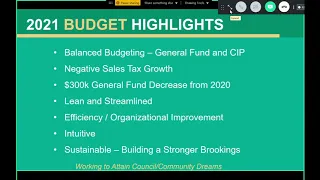 07-14-2020 City Council Budget Study Session