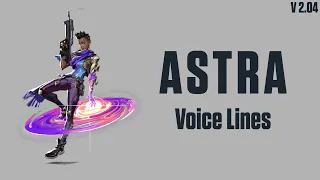 Astra Voicelines [Valorant/EN]