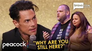 Vanderpump Rules Fans Put Tom Sandoval in the Hot Seat | BravoCon 2023