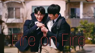 Fire on Fire 》Kang Gook×Tae Joo Where Your Eyes Linger | FMV | Korean BL