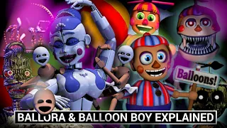 FNAF Animatronics Explained - BALLORA & BALLOON BOY (Five Nights at Freddy's Facts)