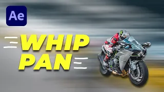 Easy Whip Pan Transition Tutorial in Adobe After Effects - No plugins!