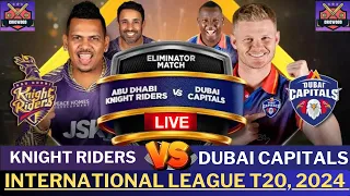 ILT20 Live | Abu Dhabi Knight Riders vs Dubai Capitals Live Eliminator 1 | ADKR Vs DC Live #ilt20