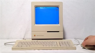 Обзор Apple Macintosh Classic на русском языке