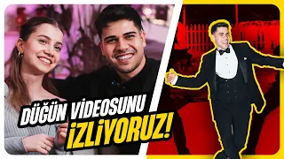 DÜĞÜNÜMÜZÜ İZLİYORUZ! | İLK TEPKİLERİMİZ