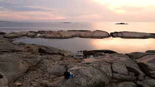 West Sweden: canoe sailing paradise [7] Another rock to sleep on