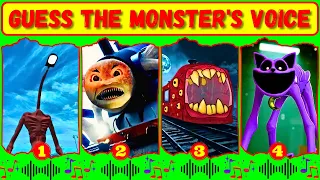 NEW Guess Monster Voice Light Head, Spider Thomas, Train Eater, CatNap Coffin Dance