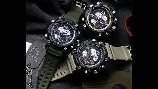 How to change the strap and battery in a SMAEL Tactical Watch