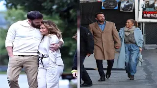 Jennifer Lopez & Ben Affleck Cuddle Together As They Take Her Daughter Emme To The Batting Cages