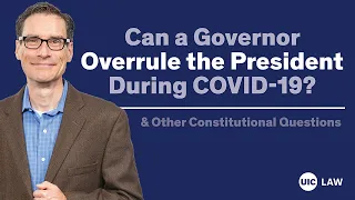 Constitution in the Time of Coronavirus w/ Prof. Steven D. Schwinn | UIC John Marshall Law School