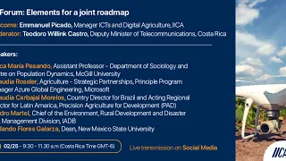 Hemispheric forum 4 – “Bridging the Digital Divide in Rural Areas of Latin America and the Caribbean