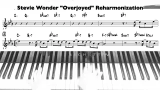Stevie Wonder "Overjoyed" Reharmonization