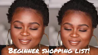 BEGINNER MAKEUP STARTER KIT | “drugstore products Only”