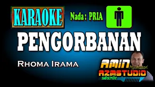 PENGORBANAN || Rhoma Irama || KARAOKE  Nada PRIA