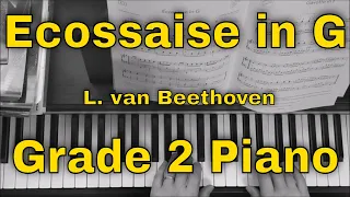 Ecossaise in G - Grade 2 ABRSM Piano 2023-2024 A1