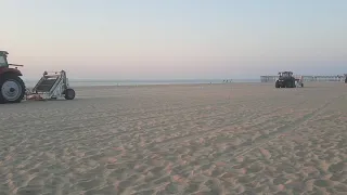 Ocean City Maryland - How the Beach is Cleaned every Morning