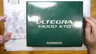 Катушка Shimano 17 Ultegra 14000 XTD - ТО+апгрейд своими руками (катушка для левши).