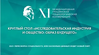 Круглый стол «Исследовательская индустрия и общество - образ будущего»