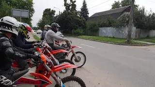 Эндуро прогулка  KTM 250.HONDA 250.KOVI LITE 250.KOVI LITE 250 RESTALING #218