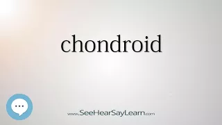 chondroid - Smart & Obscure English Words Defined 🗣🔊